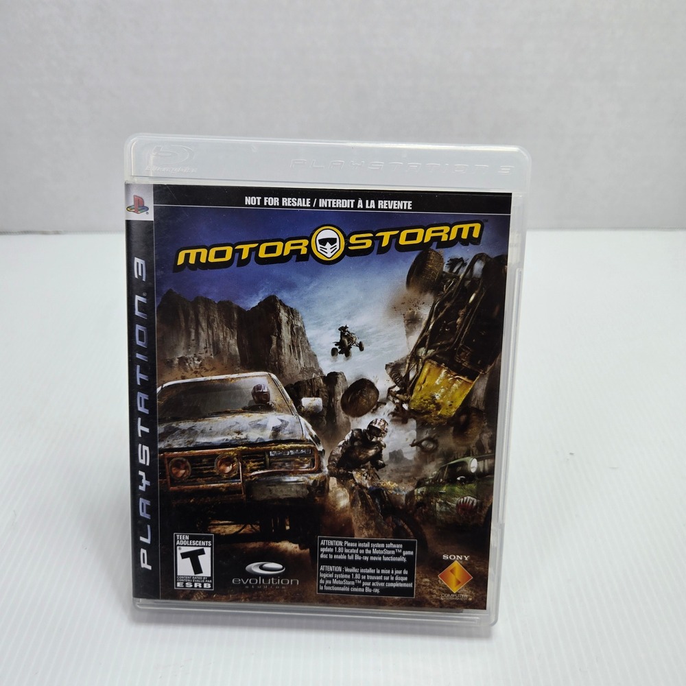 MotorStorm PS3‎ Game Racing Off-Road Action Adventure Playstation 3